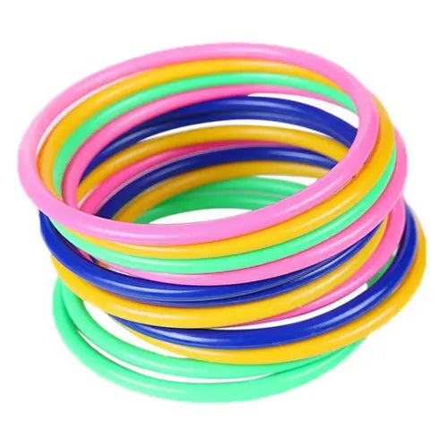 RINGS: Plastic Throw, Asst, 5/set