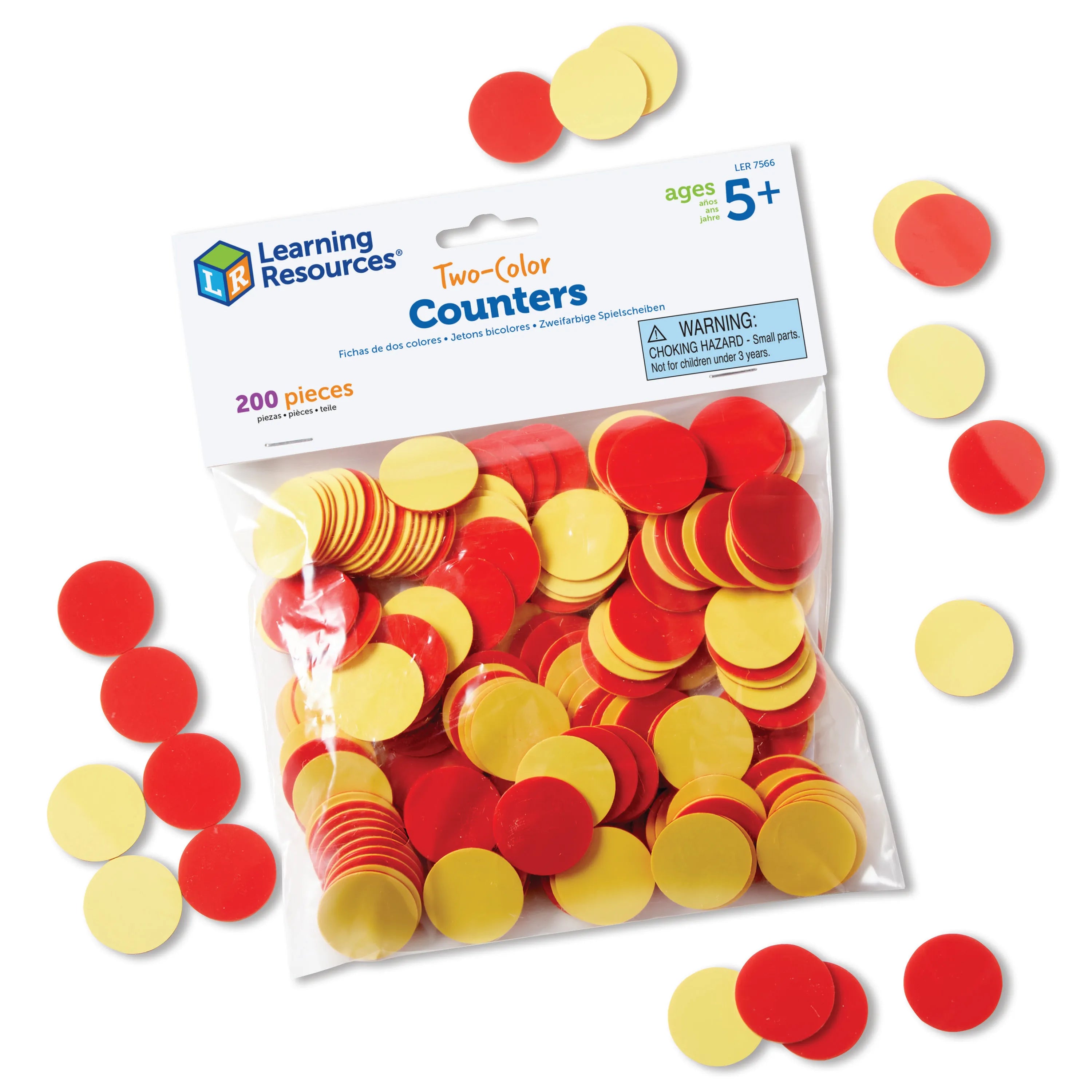 COUNTERS: Two-Color Counting Chips, 200/pk