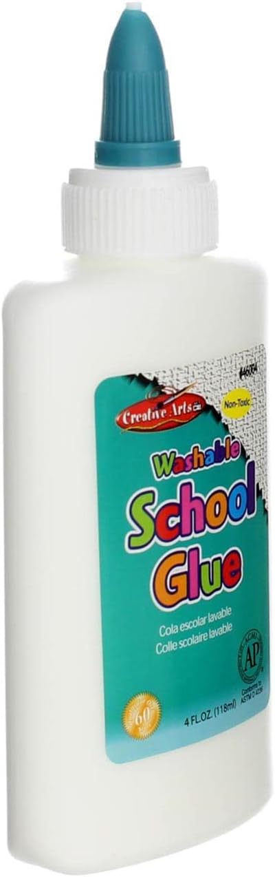 GLUE: White, Liquid School Glue, 4 oz