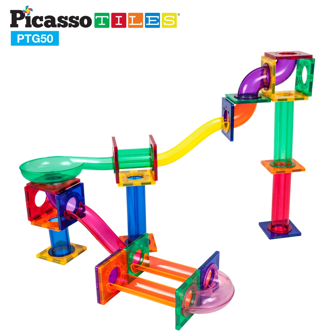 Magnetic Marble Run Track (50-150 Piece)