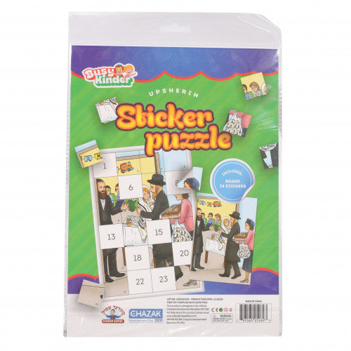 Busy Kinder - Sticker Puzzle - Upsherin