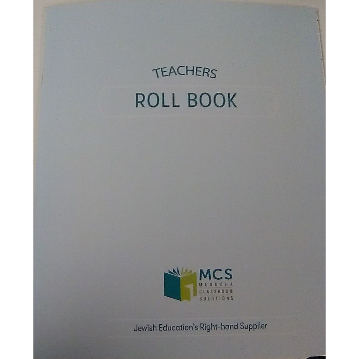 Teachers Roll Book-English Regular Size