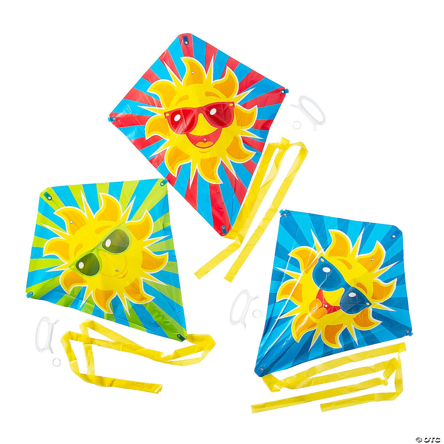 Plastic Cool Sun Kites