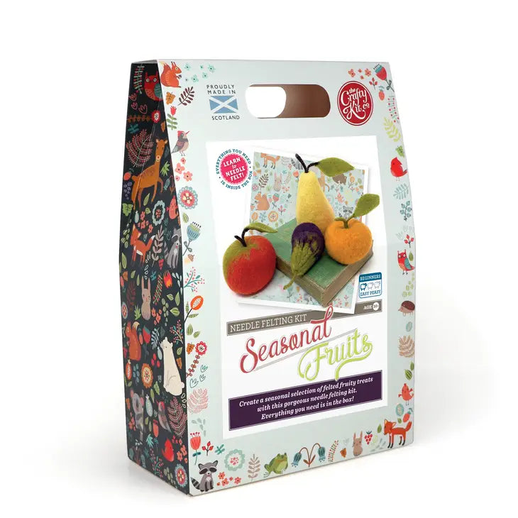 Seasonal Fruit Needle Felting Craft Kit