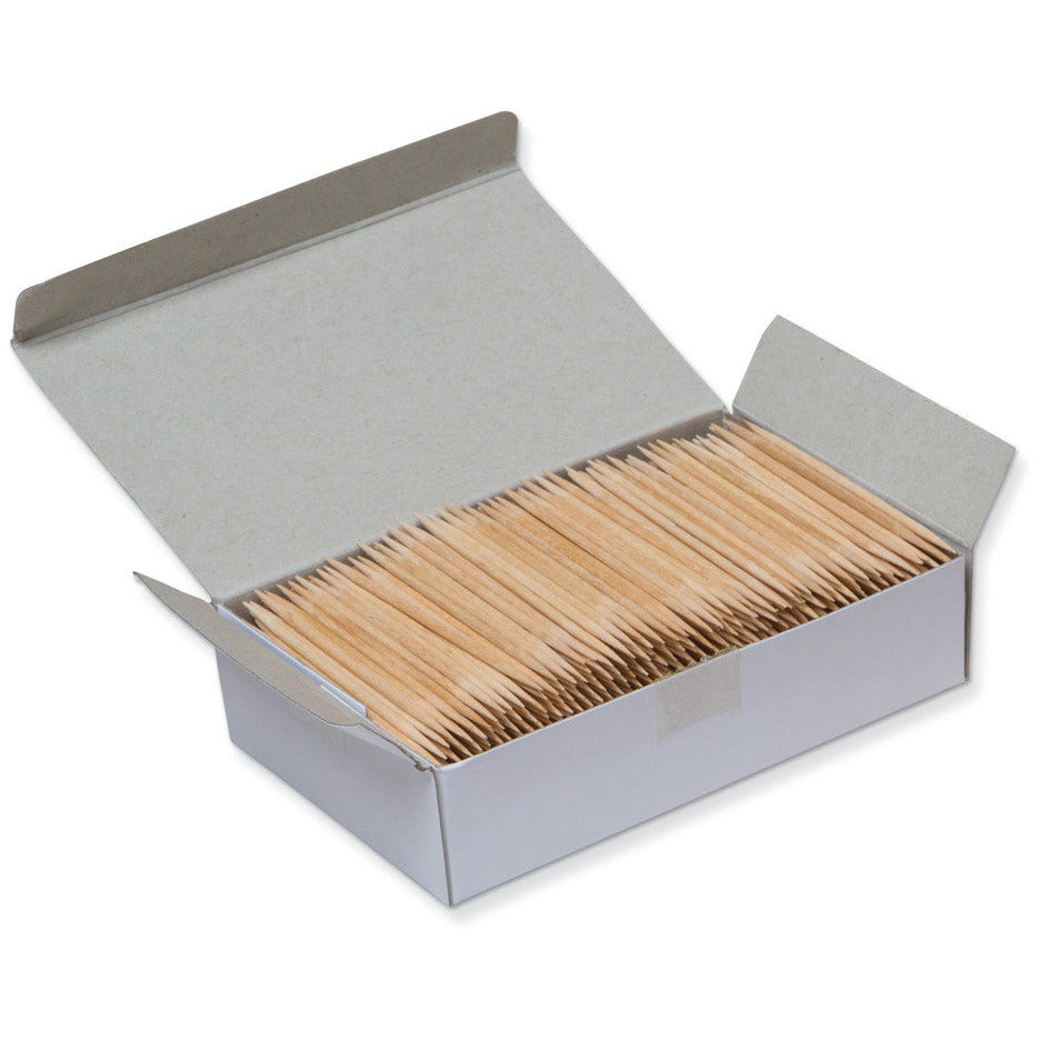 Toothpicks, Wood Nat Round 800 Count Box